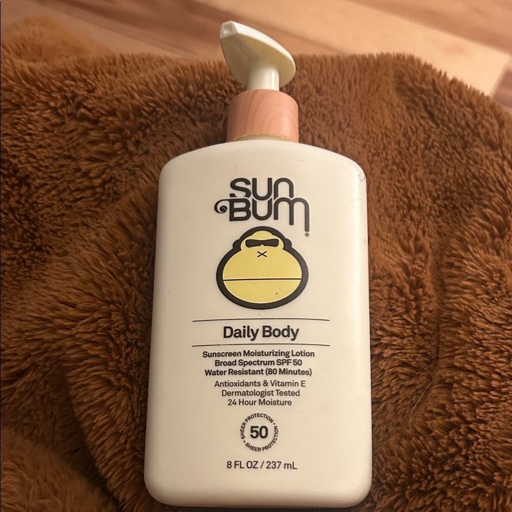 Sun Bum Daily Body SPF 50 Moisturizing Sunscreen Lotion - White